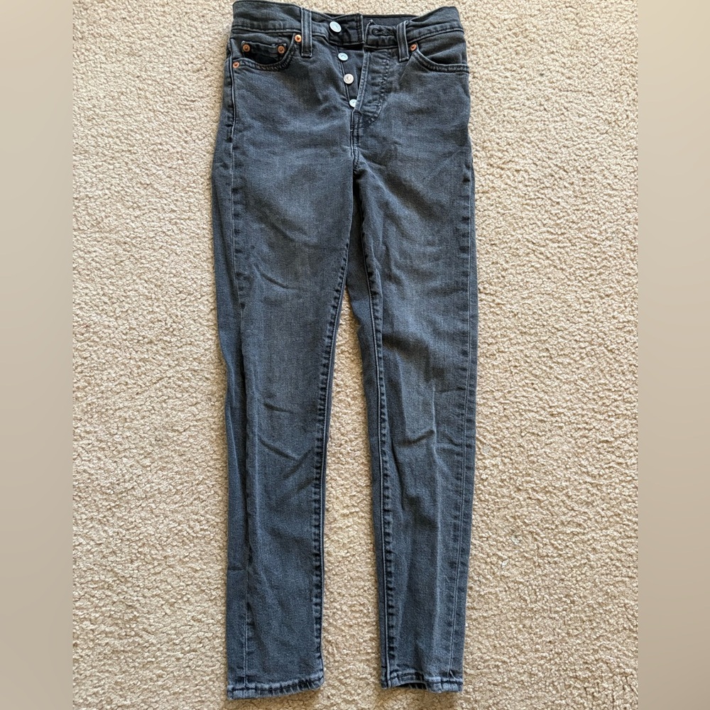 Levi Strauss Wedgie Skinny High-Waisted Jeans